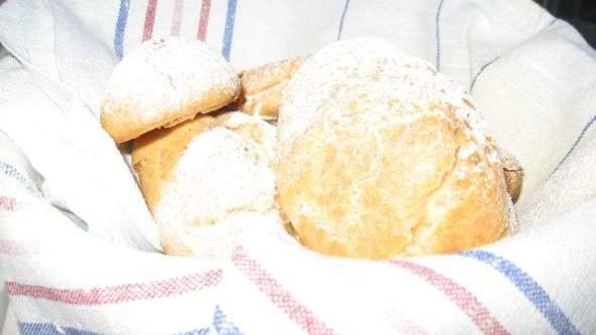 заварные булочки с кремом