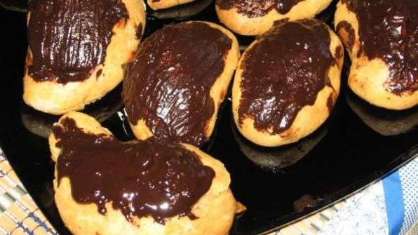 заварные булочки с кремом