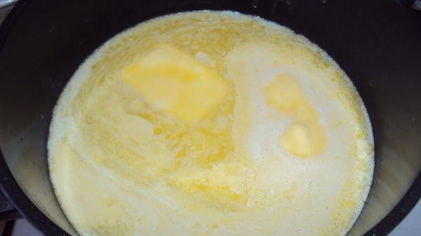 заварные пирожные с ореховым кремом