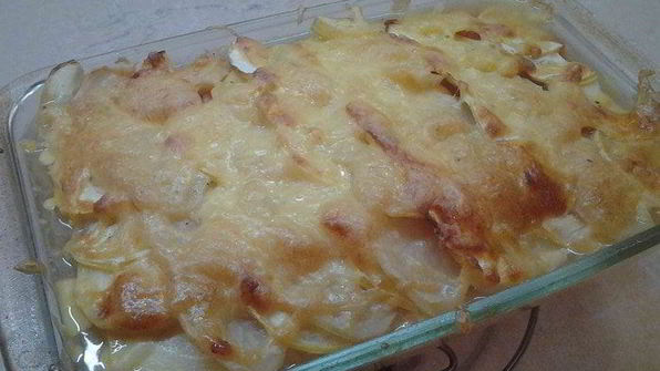 кабачково-картофельная запеканка