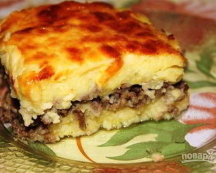 Картофельная запеканка в аэрогриле