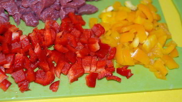 овощная запеканка с мясом и макаронами