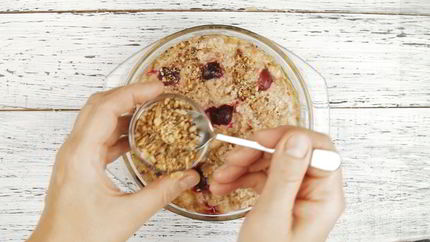 Овсяная запеканка