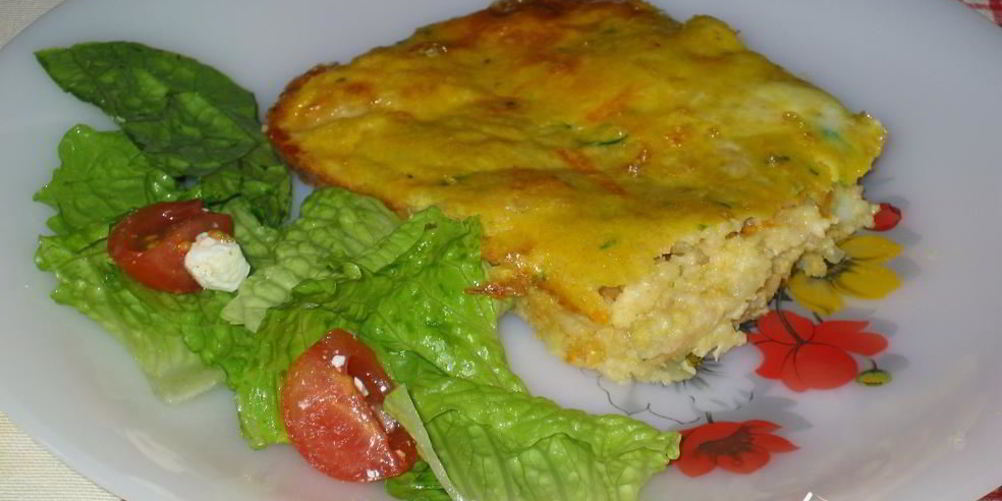 Рецепт пшенной запеканки с овощами и сыром