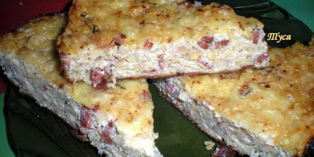 Рецепт сырной запеканки с капустой