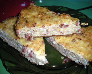 Сырная запеканка с капустой