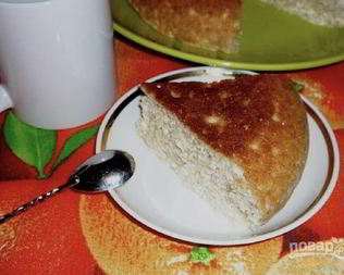 Творожная запеканка с отрубями