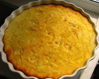 Творожно-апельсиновая запеканка