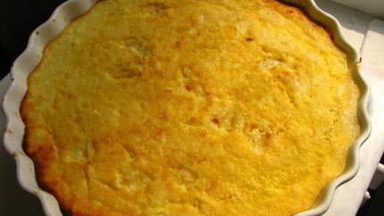 Творожно-апельсиновая запеканка