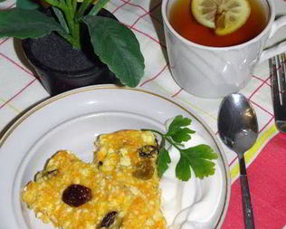 Творожно-морковная запеканка