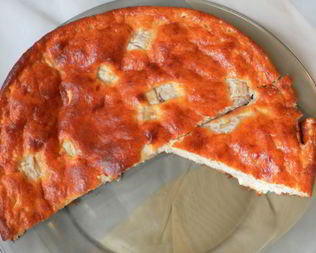 Воздушная творожно-банановая запеканка