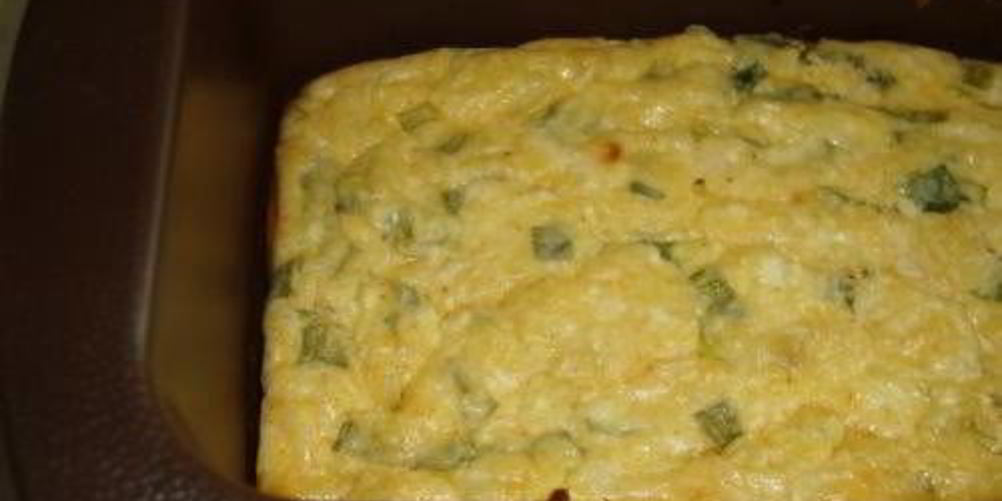 Рецепт запеканки из лаваша с сыром и зеленью