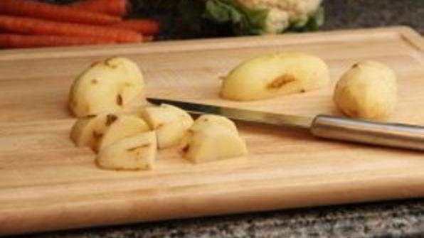 запеканка из цветной капусты и картофеля