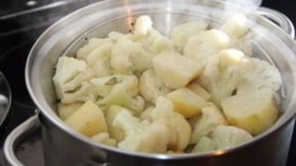 запеканка из цветной капусты и картофеля