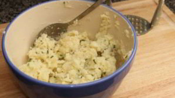 запеканка из цветной капусты и картофеля