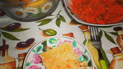 Запеканка из тыквы