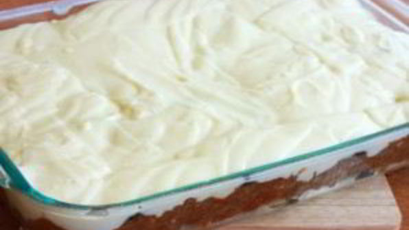 запеканка картофельная с баклажанами