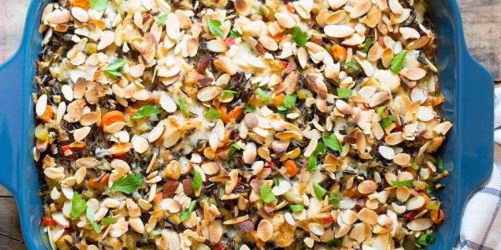 Рецепт запеканки с диком рисом