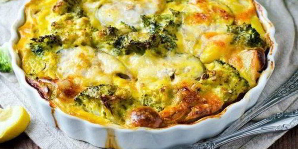 Рецепт запеканки с фаршем и овощами