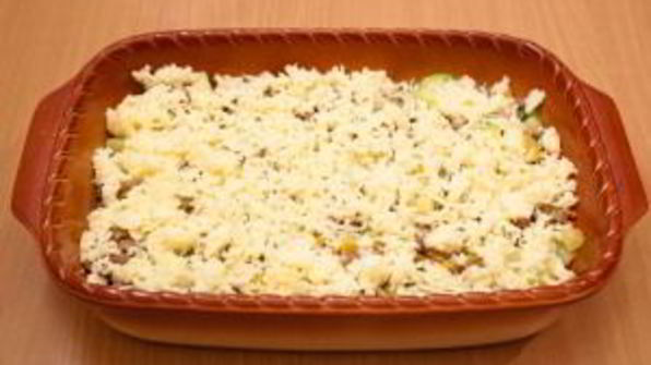 запеканка с кабачками и фаршем