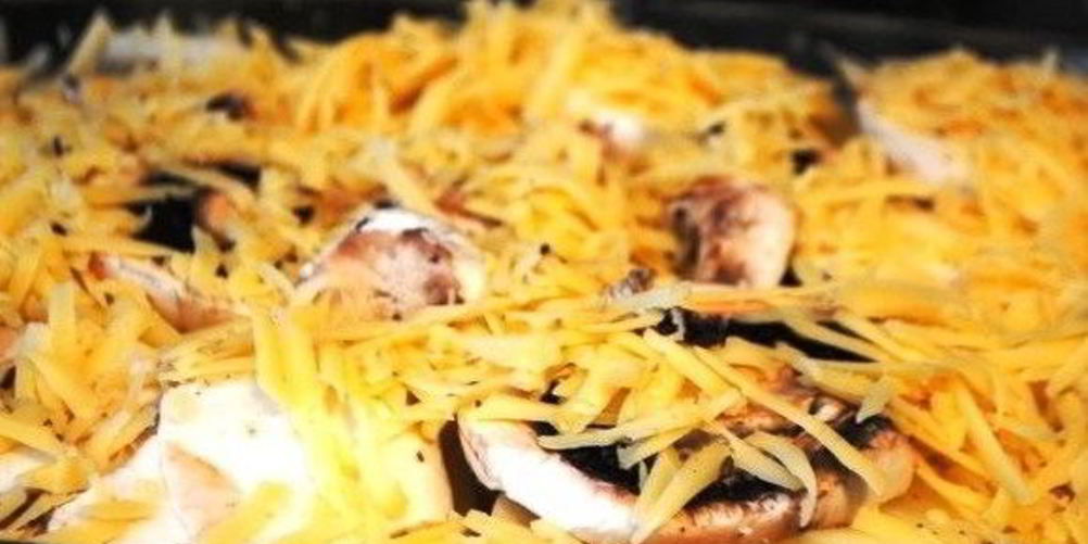 Рецепт запеканки с картофелем, цукини и грибами