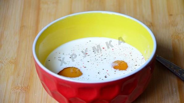 запеканка с семгой и картофельным пюре