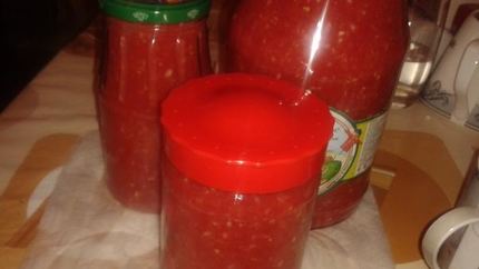 Аджика из 3-х ингредиентов