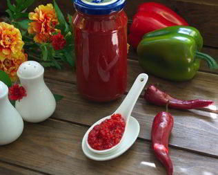 Аджика из болгарского перца без помидоров