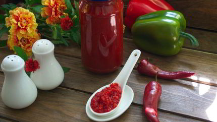 Аджика из болгарского перца без помидоров