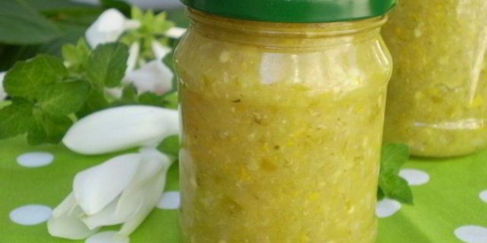 Рецепт аджики из кабачков на зиму острая