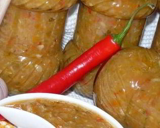 Аджика из кабачков с яблоками на зиму
