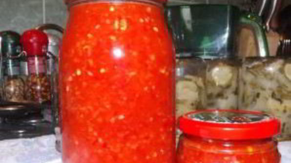 аджика из свежих помидоров
