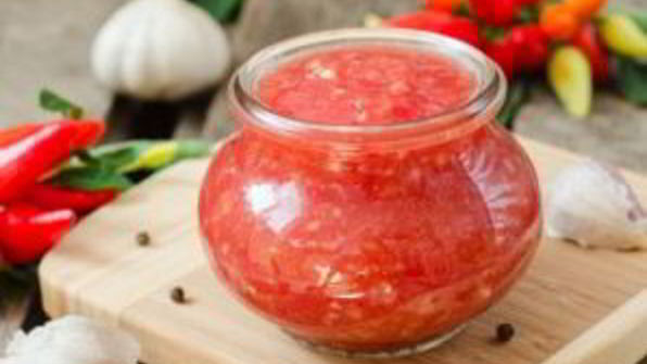 аджика из свежих помидоров