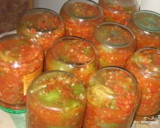 Аджика из зеленых помидоров сырая