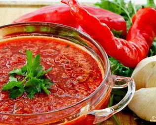 Аджика на зиму без стерилизации