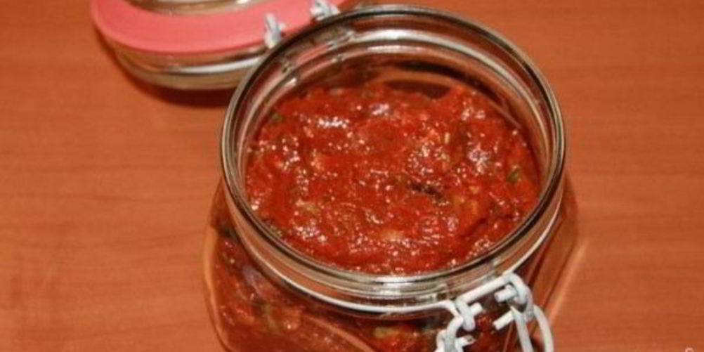 Рецепт аджики на зиму