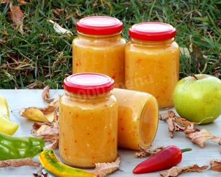 Аджика острая без помидор