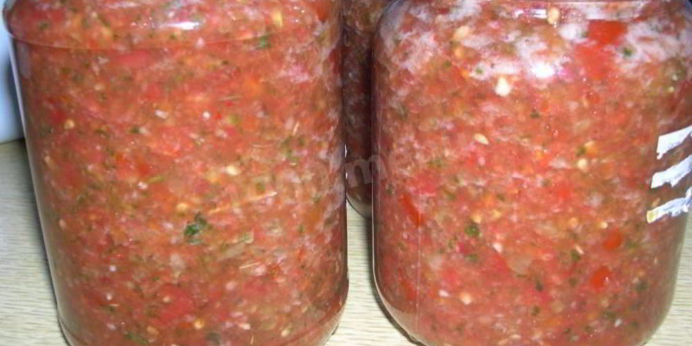 Рецепт аджики острой цветной