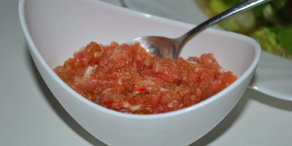 Рецепт аджики с хреном без варки