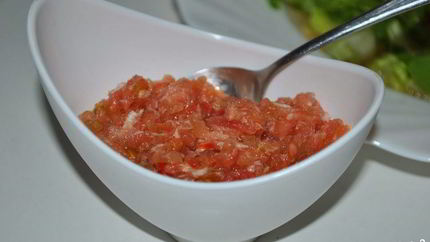 Аджика с хреном без варки