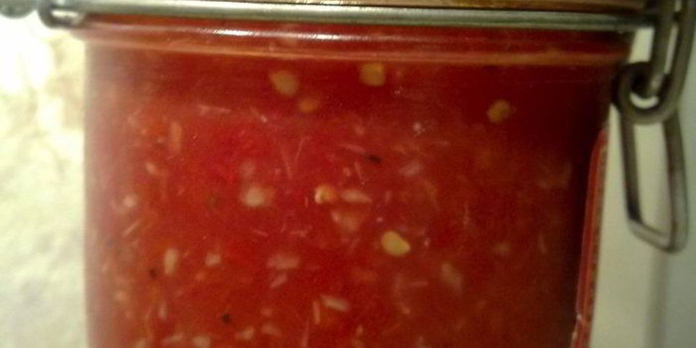 Рецепт аджики с хреном