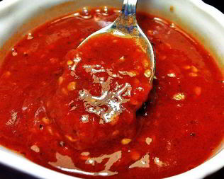 Аджика со сливами