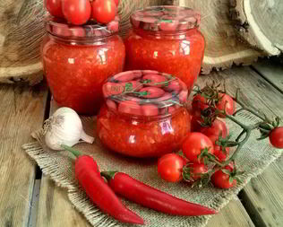 Аджика вареная