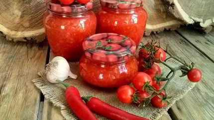 Аджика вареная