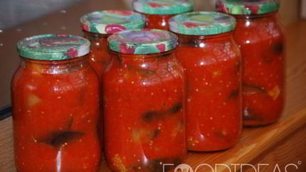 Баклажаны в аджике