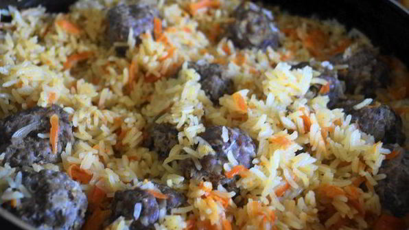 гелак-палав — плов по-таджикски