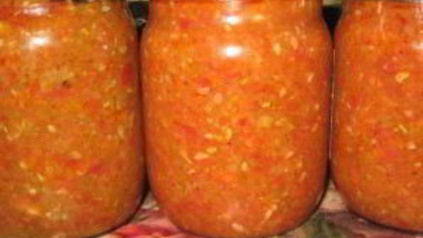 консервированная аджика на зиму