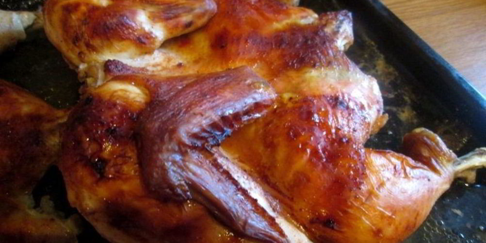 Рецепт курицы в духовке с аджикой