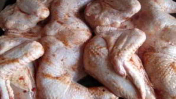 курица в духовке с аджикой