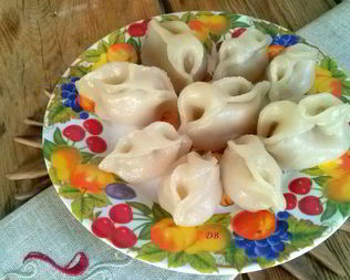 Манты с тыквой по-таджикски